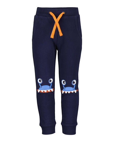 Blue Seven Boys'  Drawstring SweatPants with Monster Knees 875090