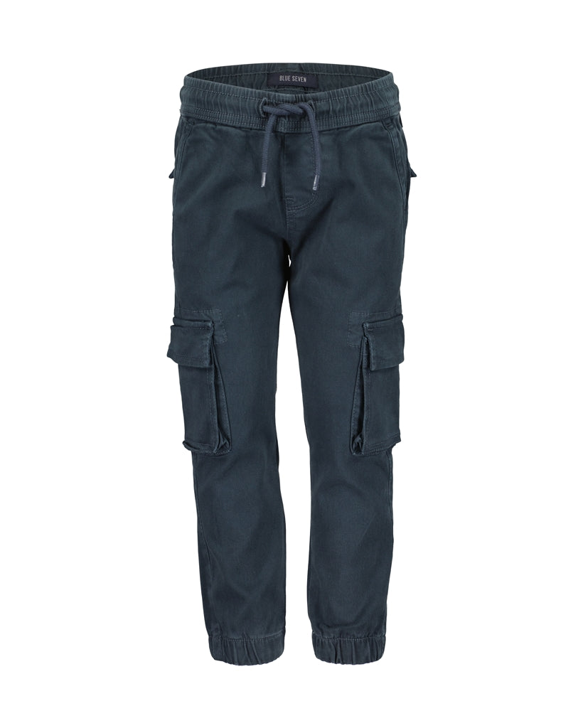 Blue Seven Boys' Cargo Sweat Pants 887046-5900 Night Blue