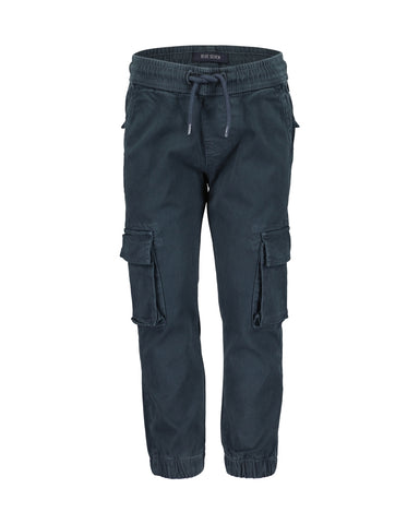 Blue Seven Boys' Cargo Sweat Pants 887046-5900 Night Blue