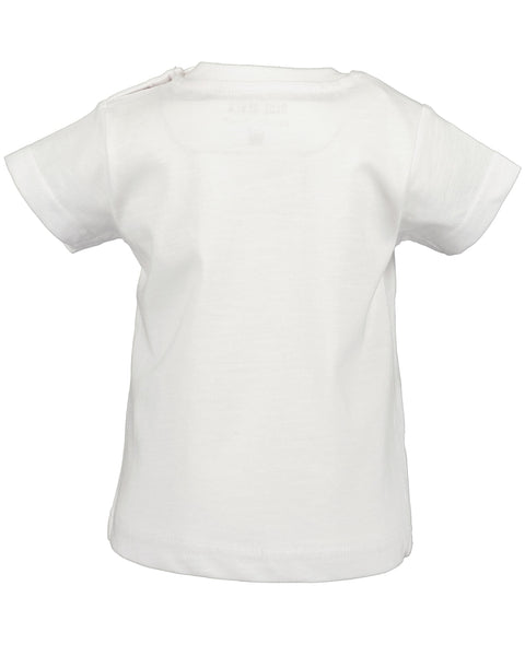 Blue Seven Infant Girls' T-Shirt 901142 LadyBird White