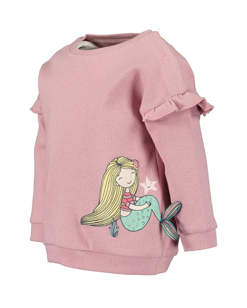 Blue Seven Girls' Sweat Shirt 909044 Mauve