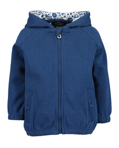 Blue Seven Infant Girls' Zip Hoodie 909045 Ocean