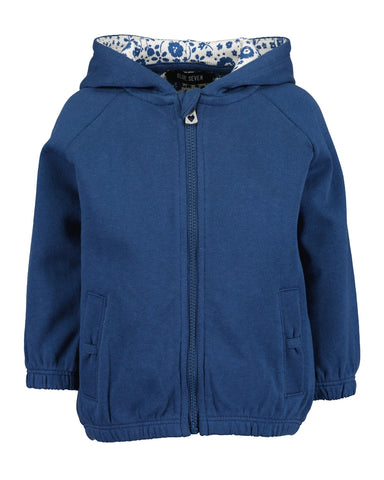 Blue Seven Infant Girls' Zip Hoodie 909045 Ocean