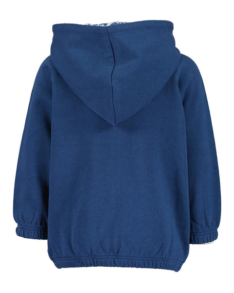 Blue Seven Infant Girls' Zip Hoodie 909045 Ocean