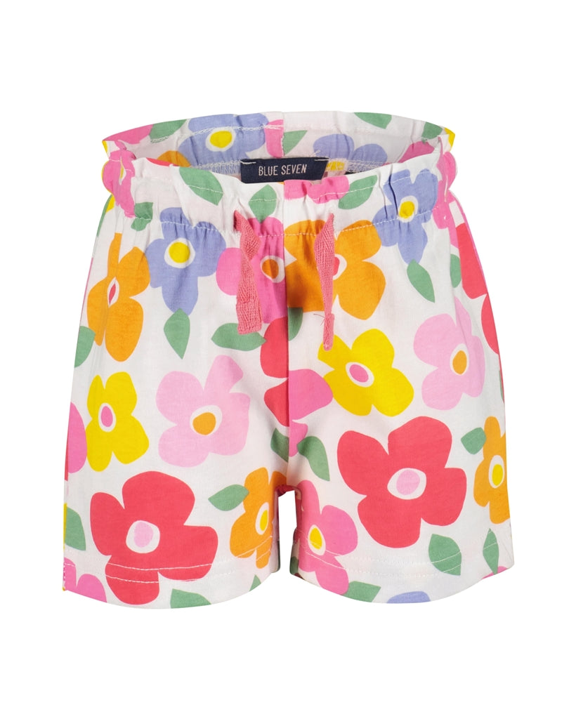 Blue Seven Girl's Infant Summer Shorts 913622 White