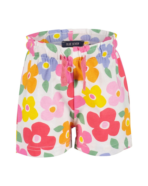 Blue Seven Girl's Infant Summer Shorts 913622 White