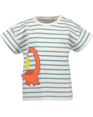 Blue Seven Infant Boys' Stripe T Shirt 928169 White