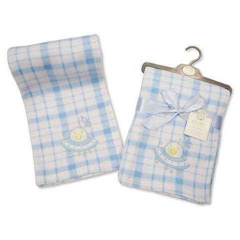 Snuggle Baby Plush Wrap BW112-927 Cosmic Cutie Blue