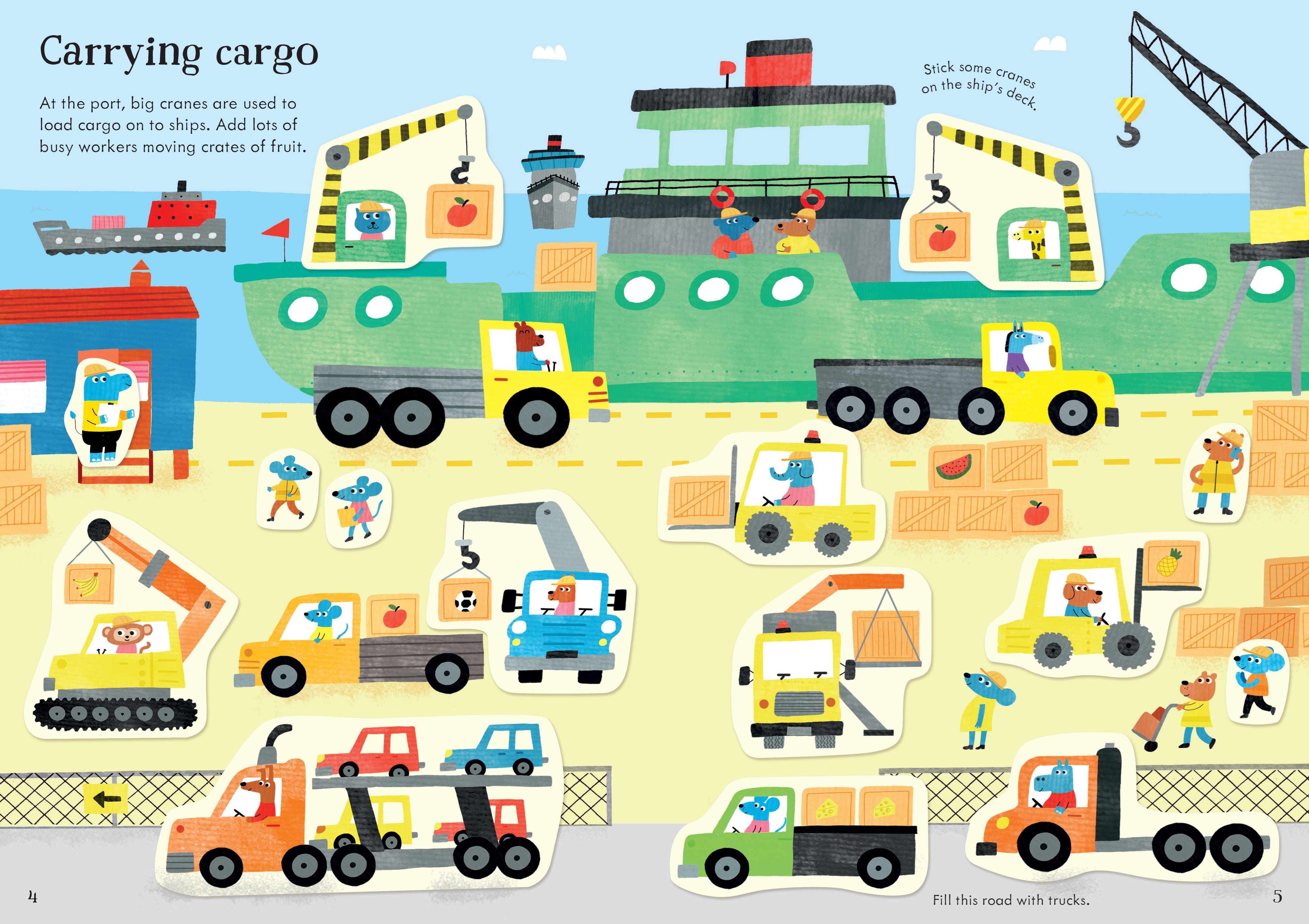 digger  sticker  book ireland