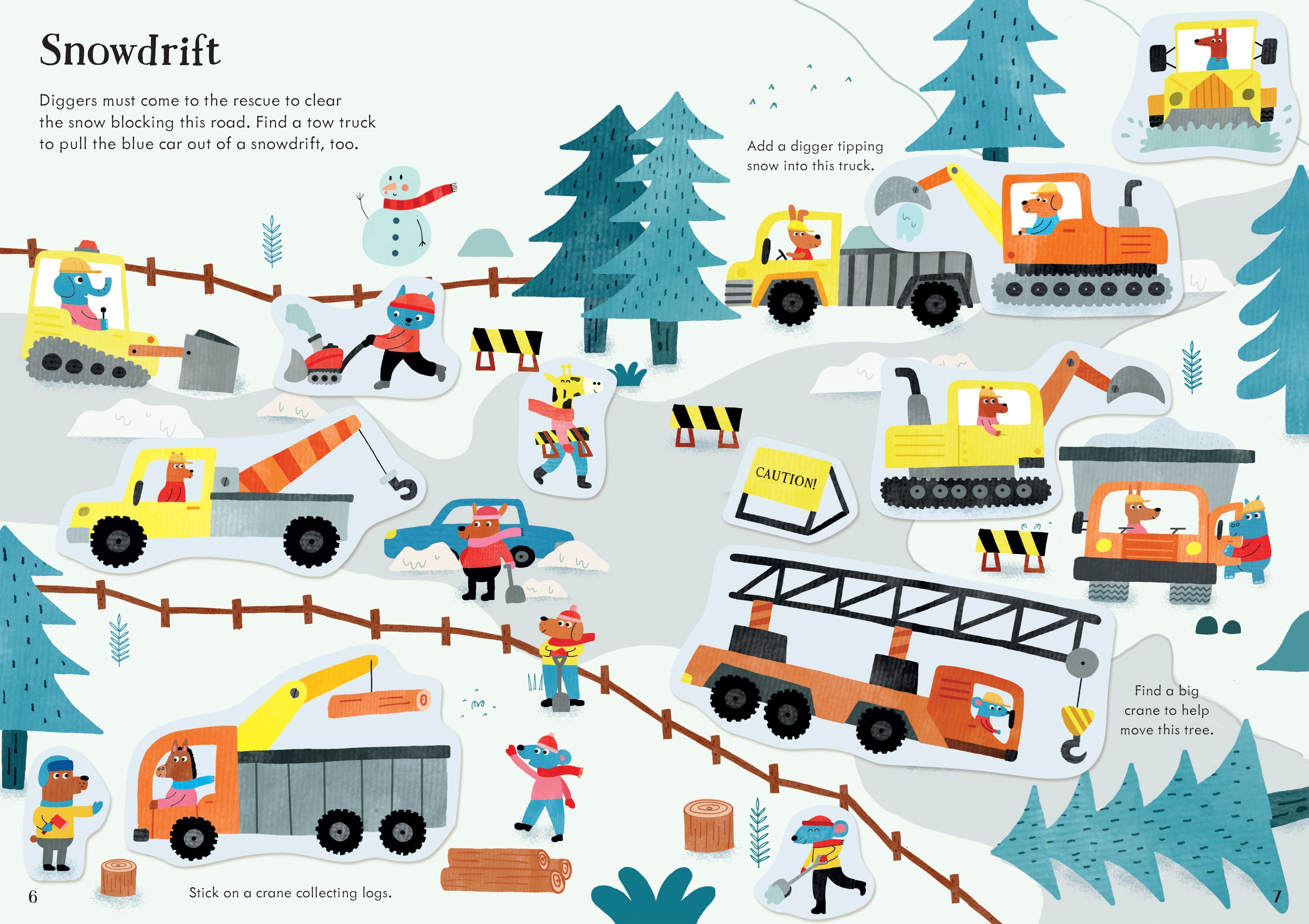 digger  sticker  book ireland