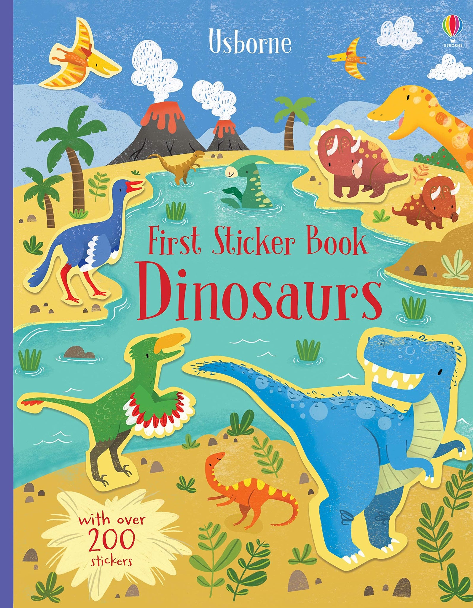 dinosaur sticker  book