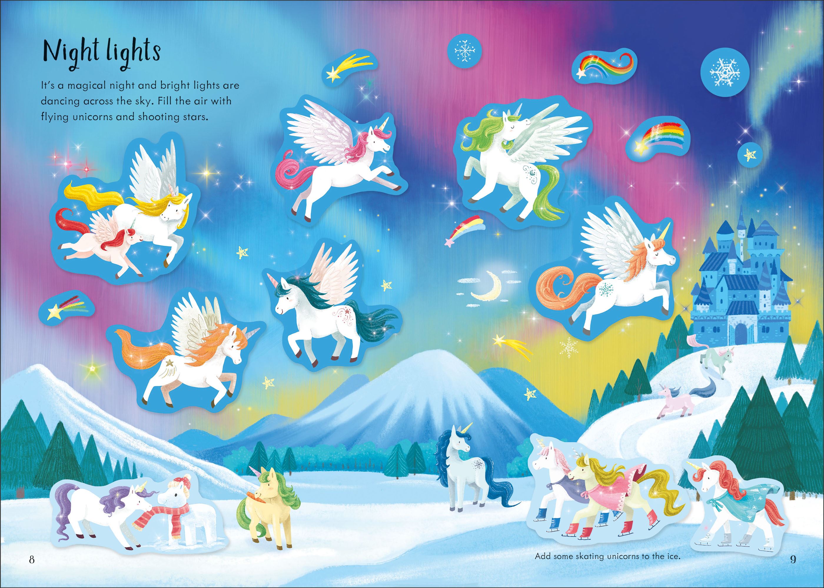 unicorn  sticker book ireland