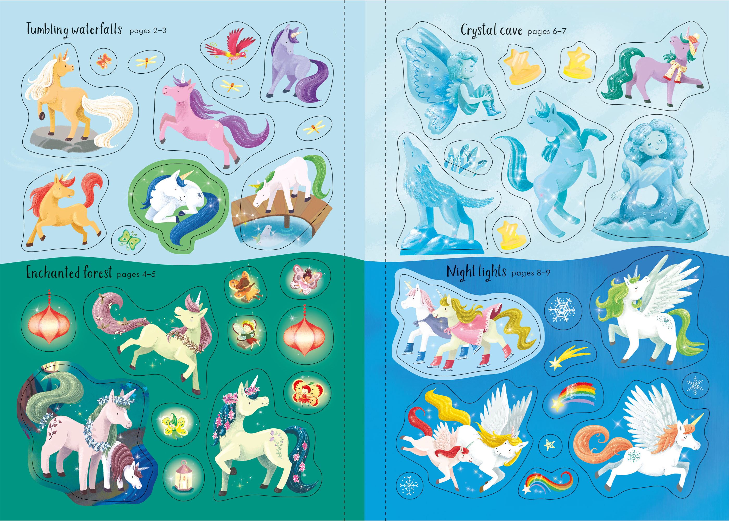 unicorn  sticker book ireland