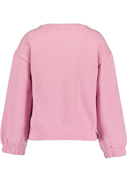 Blue Seven Girls' Sweatshirt  Be Kind 764704 Azalea