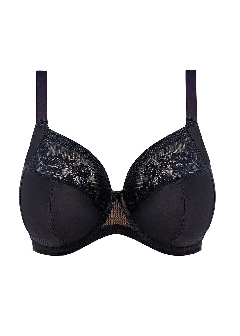 Elomi Nerina Stretch Plunge Bra Black