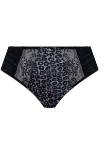 Elomi Morgan High Leg Brief Snow Leopard