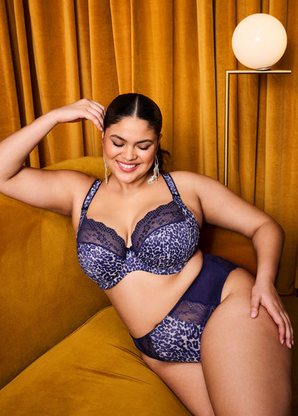 Elomi Lucie High Leg Brief Midnight