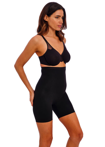 Wacoal Ladies Shape Revelation Hourglass Hi-Waist Thigh Shaper Black