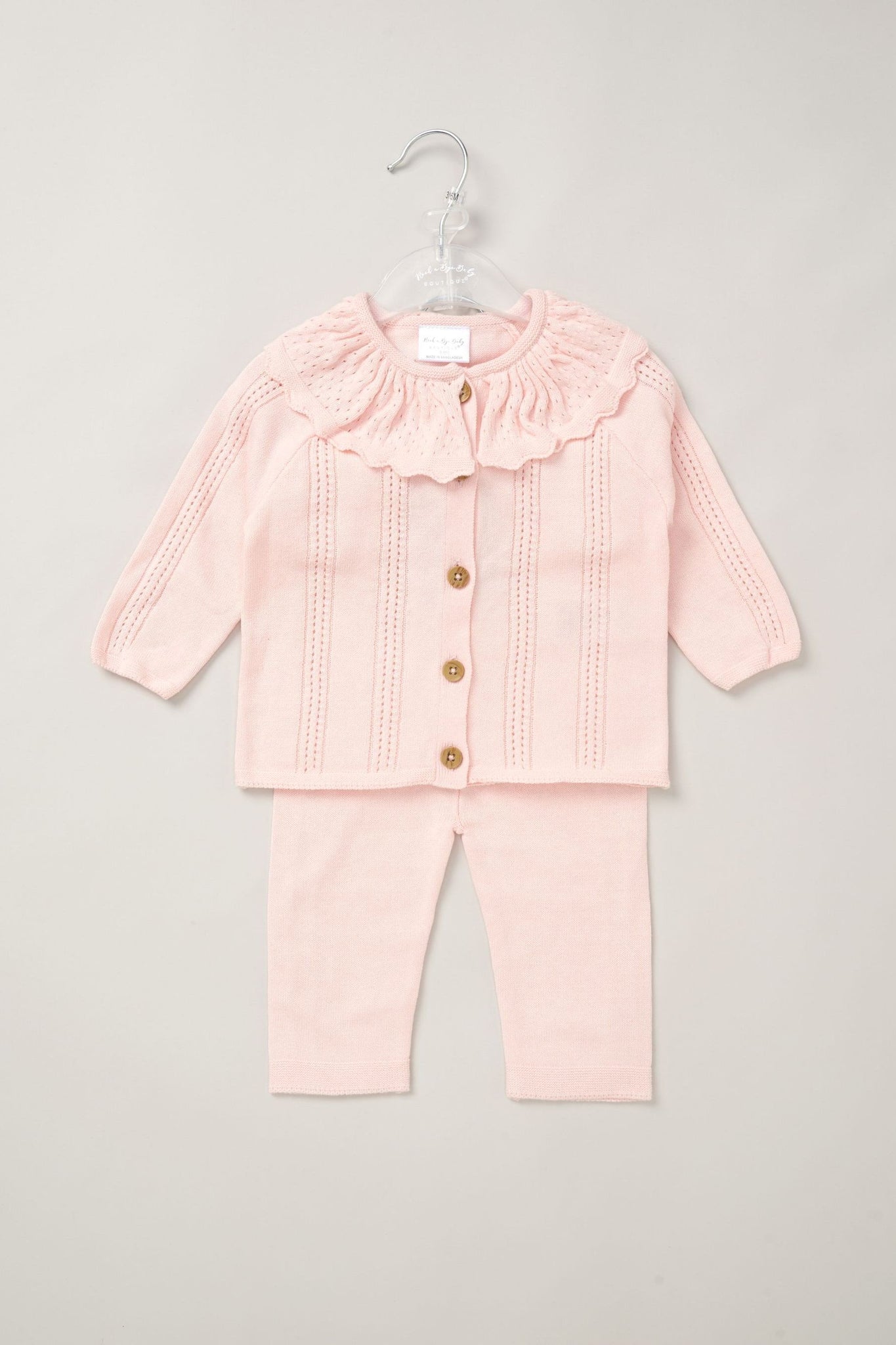 Rock A Bye Baby Boutique Baby 2 Piece Knitted Outfit E07607