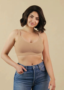 Bravado Everyday Sculpt Bra Full Cup fits up to GG Cup Butterscotch