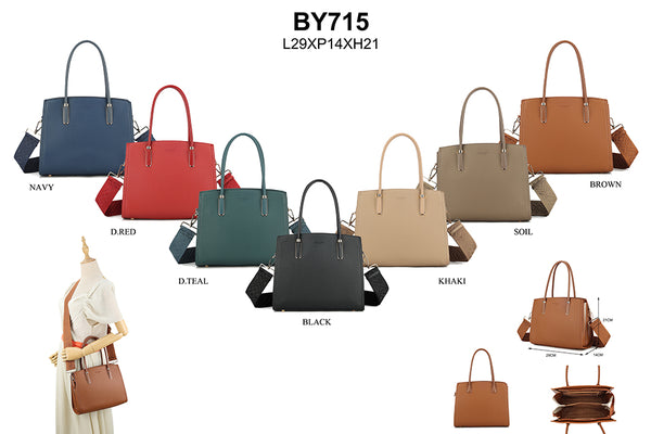 Long&Son Womens Large Shoulder Bag BY715