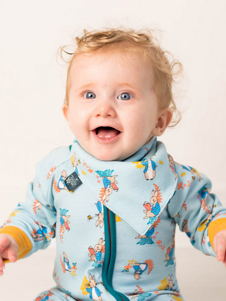 Blade & Rose Peter Rabbit™ Woodland Bib  3152 Blue