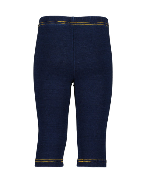 Blue Seven Girls' Capri Pants 724731 Dark Blue