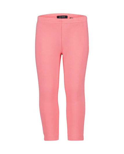 Blue Seven Girls' Stretch Leggings Plain 775181-2250 Salmon