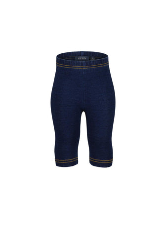 Blue Seven Girls' Capri Denim Legging 913637 Dark Blue