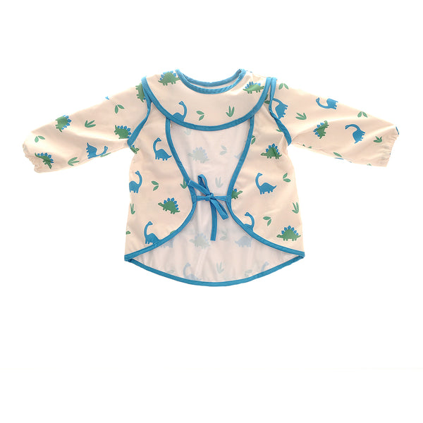 Ziggle Coverall Feeding Bib Dinosaur