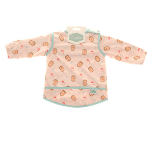 Ziggle Coverall Feeding Bib Hedgehog