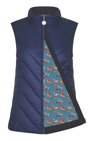 Country Estate Lundy Ladies Gilet 1664 Red