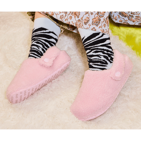 Crocs Classic Cozzzy Slipper Pink Milk