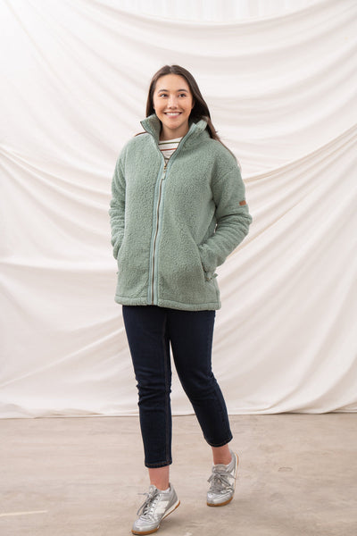 Lighthouse Ladies Cobh Full Zip Fleece Sage