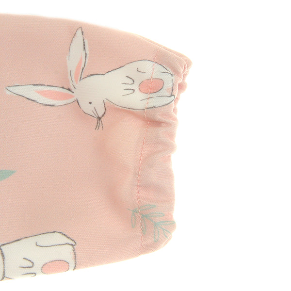 Ziggle Coverall Feeding Bib Bunnies