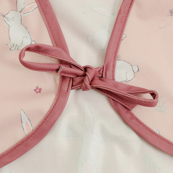 Ziggle Coverall Feeding Bib Bunnies
