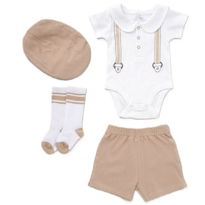 Little Gent Baby Boys 4 Piece Outfit D07284