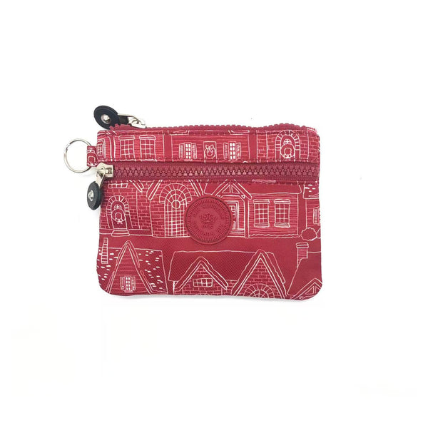 Air Supreme 2-Zippers Coin Purse Water Resistance D313
