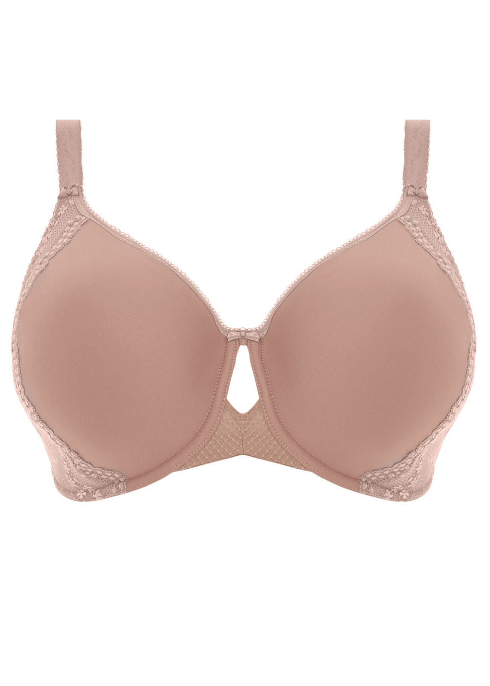 Elomi Charley Bandless Spacer Moulded Bra Fawn