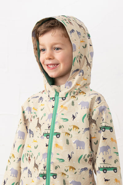 Little Lighthouse Ethan Jacket - Beige-African Plain