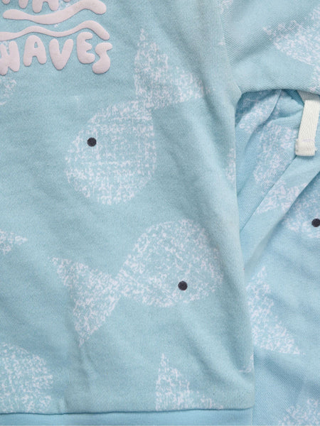 Lily & Jack Baby Boys 3 Piece Top & Short Outfit With Sun Glasses F10224INF