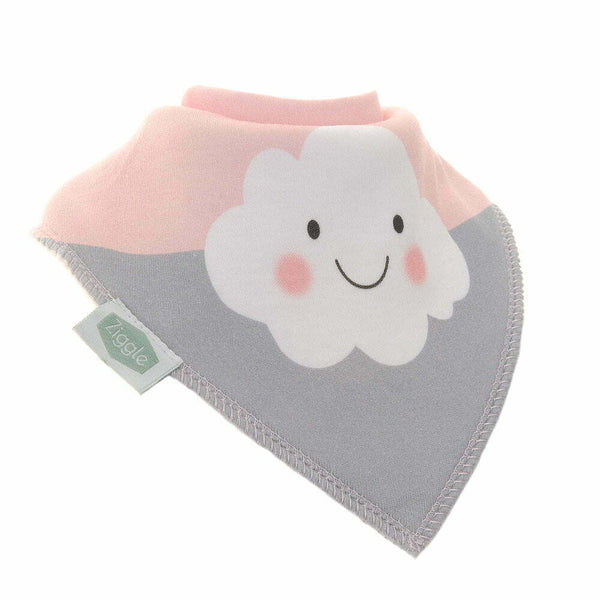 Ziggle Bandana Dribble Bibs Rosie Cloud Bib