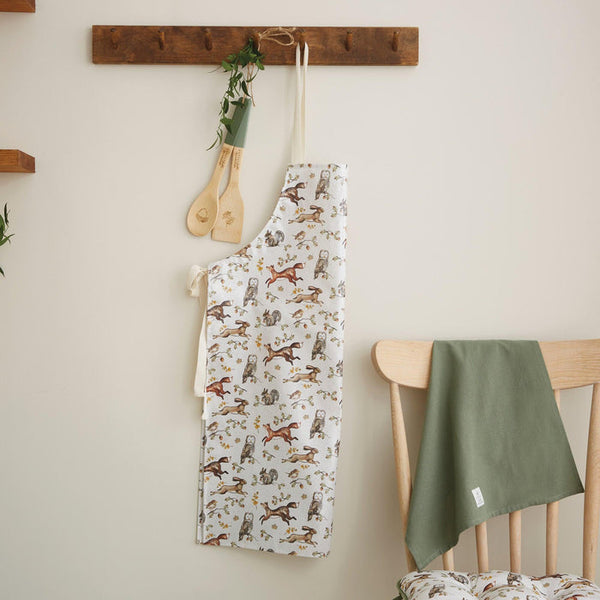 Cooksmart 100% Cotton Apron Forest Fable AP2681