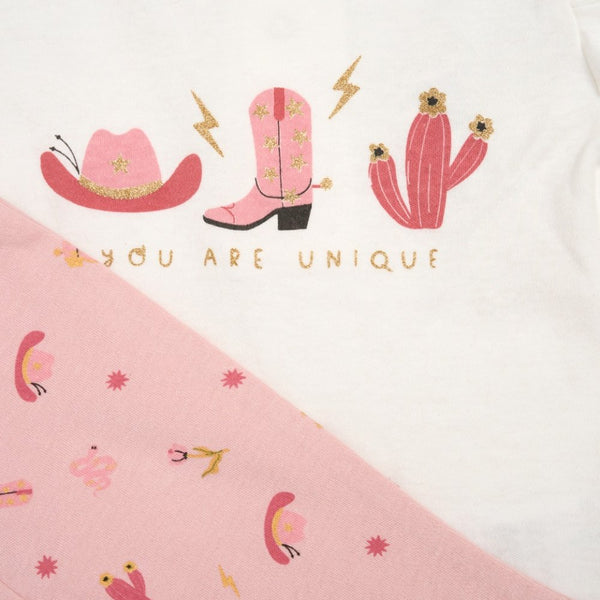 Lily & Jack Girls Faux Fur Gilet, Top & Legging Outfit G10878TOD