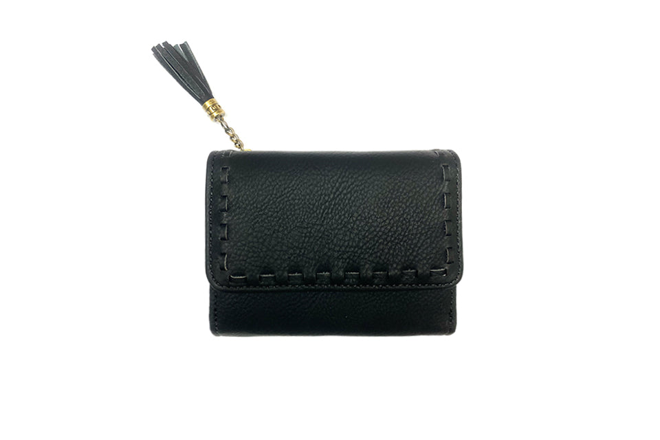Long & Son Whipstitch Tri fold  Wallet Purse GZ9014-S