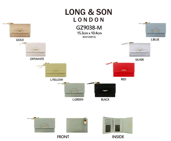Long&Son Ladies Wallet Purse GZ9038-M