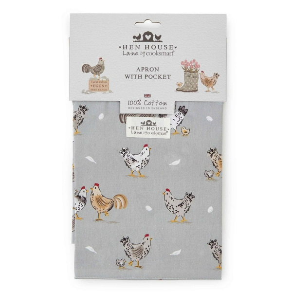 Cooksmart Hen House Lane 100% Cotton Apron AP2635