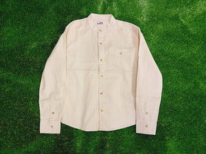 Losan Boys Linen Shirt LJBAP0102_24002 Beige