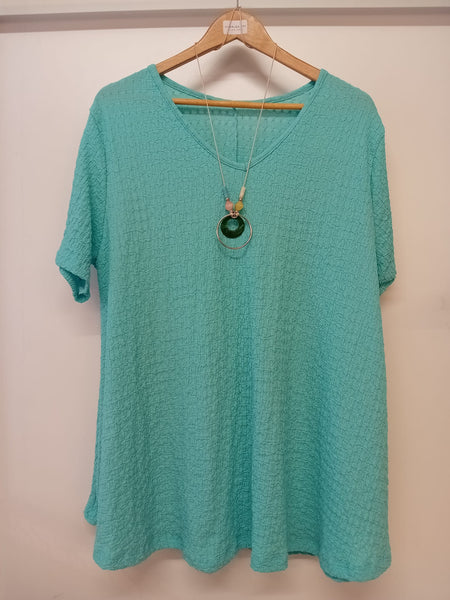 New Collection Ladies Oversized Round Neck Top One Size NC2538