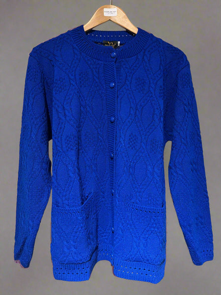 ladies knitted cardigan with pockets